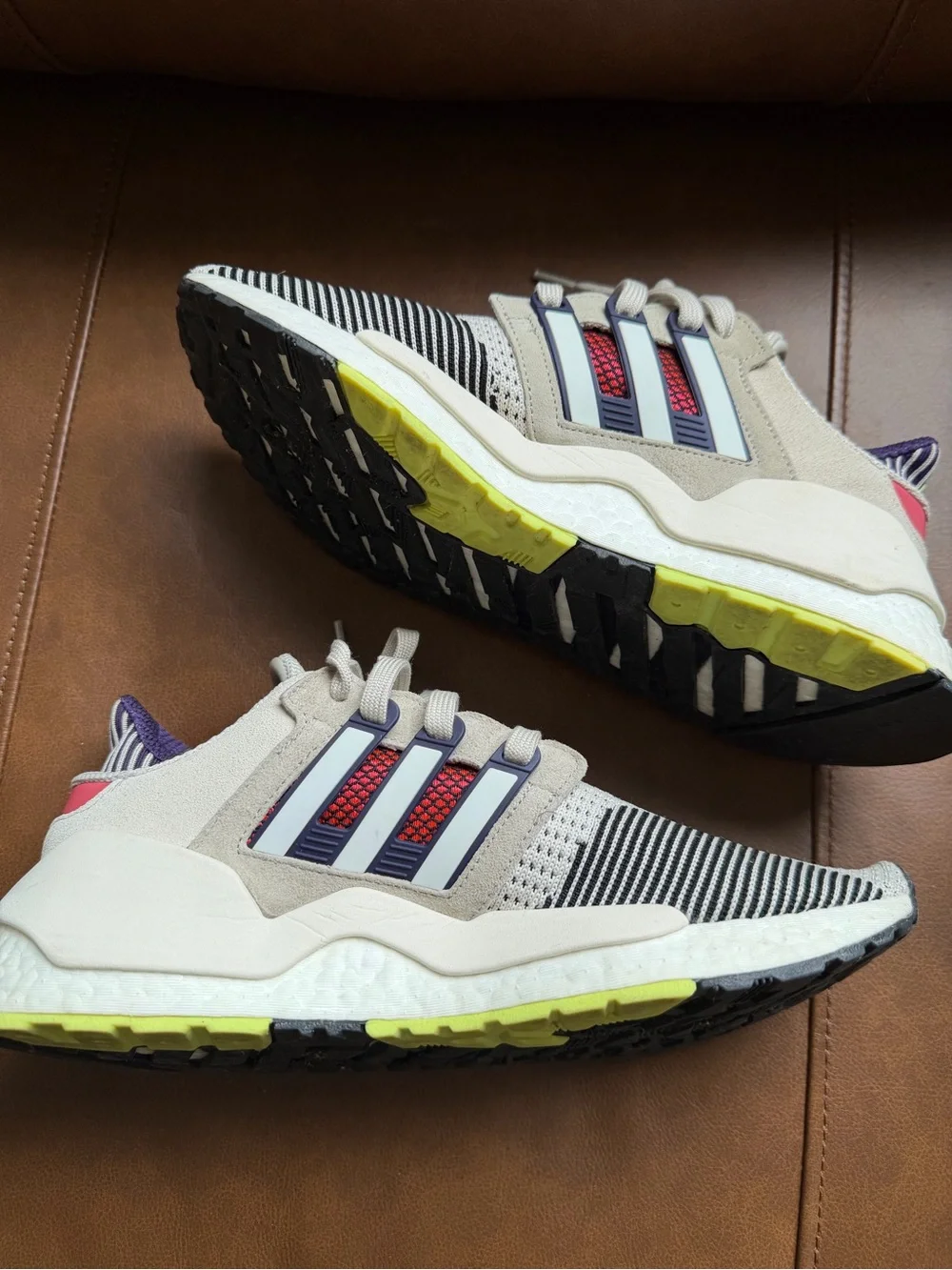 adidas Men’s EQT Support 91/18 Clear Brown Sneakers Size 9